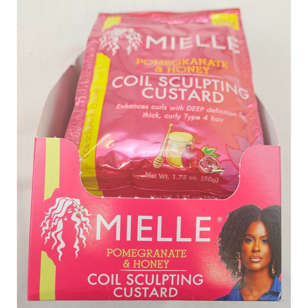 10- Mielle Organics Pomegranate Honey‎ Coil Sculpting Custard 1.75oz Type 4 Hair